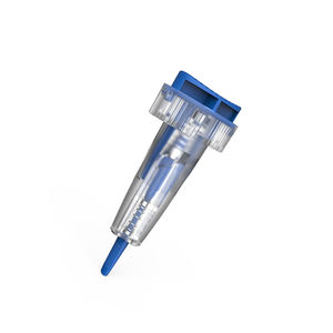 Botón pulsador médico estéril de fácil operación, seguridad activada, doble resorte, botón pulsador ajustable, <span class=keywords><strong>lanceta</strong></span> de seguridad activada - Product Image 6