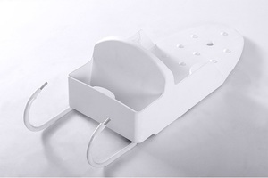 Hotel Room Wall Mount Ironing <strong>Board</strong> Organizer with Heat Resistant <strong>Iron</strong> Holder Quality Plastic Double Tiers <strong>Storage</strong> - Product Image 3