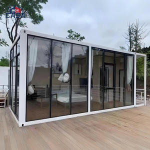 Modulare Staccabile Piccolo <span class=keywords><strong>casetta</strong></span> in acciaio piccola casa per il personale dormitorio Casas Plegables Shelter realizzato pannello Sandwich per magazzini - Product Image 3