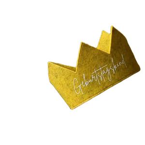 Venta caliente Nuevo diseño de coronas para niños cumpleaños corona de fieltro - Product Image 1