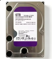 WD64PURZ Disco Rigido Purple da 6TB, Compatibile con NVR