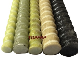 Barres d'armature en fibre de verre GRP FRP entièrement filetées - Product Image 1