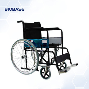 BIOBASE Fauteuil roulant Matériel médical hospitalier 100KG Fauteuil roulant manuel <span class=keywords><strong>pour</strong></span> handicapés et personnes âgées - Product Image 4