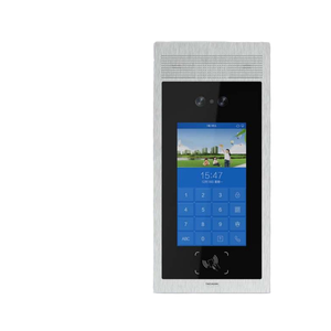 Videocitofono Smart per appartamento con riconoscimento facciale TCP sistema di interfono di rete e <span class=keywords><strong>campanello</strong></span> - Product Image 1