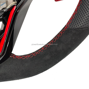 <span class=keywords><strong>Volant</strong></span> en cuir semi-alcantara pour Volkswagen VW <span class=keywords><strong>Golf</strong></span> 8 MK8 R 5 <span class=keywords><strong>6</strong></span> 7 7.5 MK5 MK6 MK7 Polo GTI Scirocco Jetta Passat B9 - Product Image 6