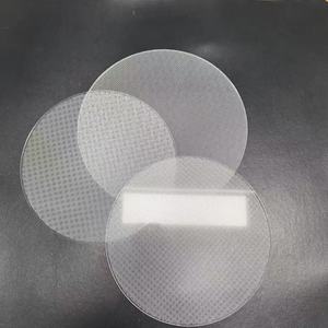 OEM ODM Custom Polycarbonate Anti Blue <b>Light</b> Geometric <b>Triangle</b> <b>Light</b> Guide Plate for <b>LED</b> Traffic Warning Lamp - Product Image 6