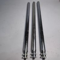 Nouveaux rouleaux de guidage en acier inoxydable galvanisé avec roues dentées en caoutchouc/acier pour lignes de production, personnalisables