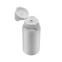 Bouteille Thermique en Acier Premium 600ml 20oz 900ml avec Bec Pliant à 90 Degrés et Bouton Poussoir pour Boire – Garde les Boissons Froides Pendant 12 Heures