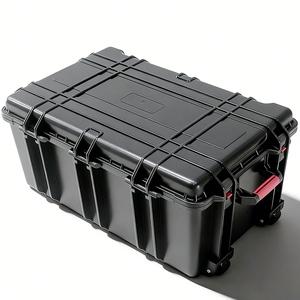 OEM ODM IP67 XL Large Size Customized EVA Foam Inside Hard <strong>ABS</strong> Plastic Tools Equipment Flight Carry <strong>Case</strong> with Trolley and Wheels - Product Image 3