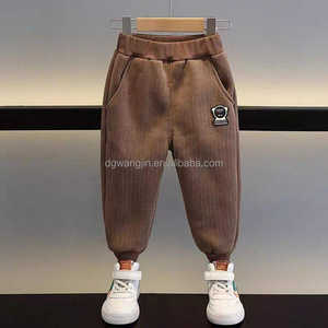 Nouveaux leggings en coton d'hiver bon marché fabriqués en Chine pour garçons vêtements pour bébés, y compris pantalons et pantalons pour petits - Product Image 2
