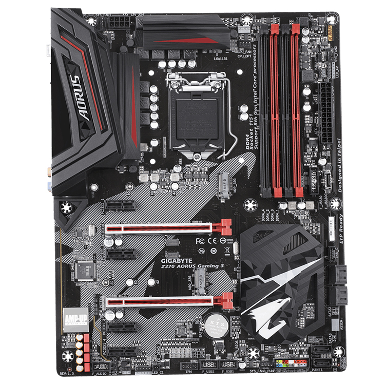 Used GIGABYTE Z370 AORUS Gaming 3 LGA1151 ATX Motherboard