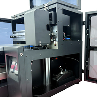 Printer Uv multifungsi 30x40cm 4*8 kaki pakaian Digital efisien kustomisasi logo 3D Printer Uv Dtf