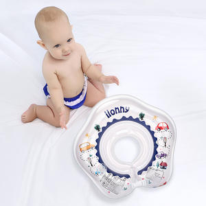 Nouveau style Collier <span class=keywords><strong>de</strong></span> <span class=keywords><strong>bain</strong></span> pour bébé, <span class=keywords><strong>anneau</strong></span> <span class=keywords><strong>de</strong></span> natation pour nouveau-né et tout-petit, design dinosaure <span class=keywords><strong>de</strong></span> dessin animé, en plastique, pour piscine, en stock - Product Image 1