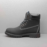 Bottes Martin Homme en Cuir, Velours Chaud, Nouvelles Chaussures de Travail Style Britannique pour Automne Hiver 2025 B2B