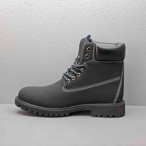 أحذية مارتن أحذية للرجال من الجلد الراوند للخريف والشتاء من المخمل الجديد الدافئ للرجال رياح بريطانية - Product Image 3