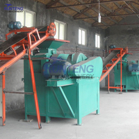 Machine à briquettes de charbon de bois à prix raisonnable, fabrication entièrement automatique de briquettes de charbon de bois, presse à billes de charbon de bois