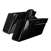 Sacoches rigides pour moto, coffre à bagages latéral sans couvercle pour Harley Touring 2014-2023 Road King Street Electra Glide FLH