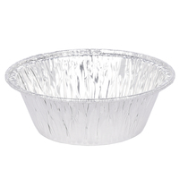 Fabricants de conteneurs en papier d'aluminium argent 83mm 80ml Pots jetables pleine grandeur 3oz 3 pouces Conteneurs en aluminium