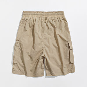 Pantalones cortos de trabajo de color liso con logo personalizado para hombre, tallas grandes, estilo holgado, tendencia INS Joker 2025, ¡superventas! - Product Image 2