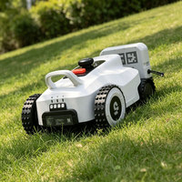 Tondeuse à gazon robotisée intelligente RTK avec une largeur de coupe de 210 mm, une hauteur de coupe de 30 à 70 mm et une recharge automatique pour les jardins privés et les pelouses domestiques