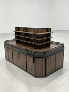 Estantes de Exhibición de Frutas y Verduras para Tiendas de Abarrotes, Estantes de Almacenamiento de Acero para Supermercados - Product Image 3
