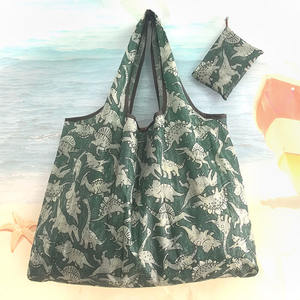 <span class=keywords><strong>Sac</strong></span> de courses pliable coréen exportable, écologique, grande capacité, tendance, facile à ranger et portable - Product Image 6