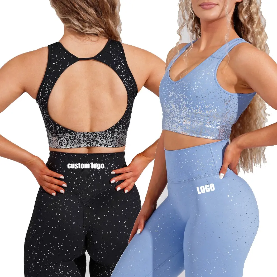 Freundliche Workout Tops Fitness Sport BH Recycling Stoff Running Gym Sexy Yoga BH