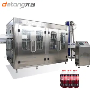 Automatic Carbonated Soft Drink Filling Line Production Line