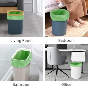 Wholesale 100% <strong>Biodegradable</strong> Compostable Degraded PLA PBAT Corn Starch <strong>Garbage</strong> Trash Bin <strong>Bag</strong> Household Office Hotel - Product Image 5