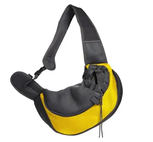 Portador de Eslingas para Perros y Gatos, Bolsa de Malla Transpirable, Manos Libres con Correa Ajustable - Product Image 4