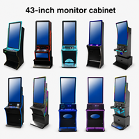 Borne d'arcade incurvée tactile 32 pouces R1500 4K RGB LED en métal pour personnalisation OEM