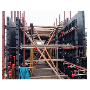 Songmao 100S nhựa tái sử dụng bê tông ván khuôn hệ thống màn trập tường tấm bảng điều khiển cho xây dựng - Product Image 4