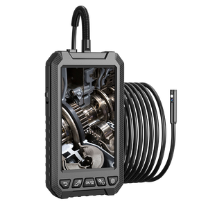 Ống Kính Nội Soi 10M Ống Kính Kép Cầm Tay Màn Hình <span class=keywords><strong>LCD</strong></span> 5 Inch FCC CE RoHS Dụng Cụ Nhà Xưởng Bảo Trì Ô Tô Máy Ảnh Kính Ngắm Rắn - Product Image 1