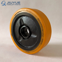 Nouvelle roue de charge robuste en PU 330*100-73mm avec roulement à billes et roulement à rouleaux pour la série CROWN ESR, usage commercial, référence 816357