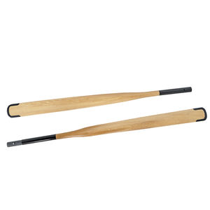 Pagaies en bois du Groenland avec <span class=keywords><strong>bord</strong></span> <span class=keywords><strong>de</strong></span> protection Connexion en fibre <span class=keywords><strong>de</strong></span> verre Pagaie <span class=keywords><strong>de</strong></span> kayak <span class=keywords><strong>de</strong></span> pêche 2 pièces TAILLE FIXE 210 220CM 230cm - Product Image 1