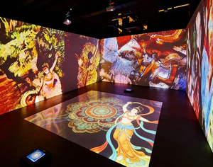 Système de projection immersive en intérieur pour les musées, les restaurants, les expositions, les parcs à thème et les salles d'expérience interactive - Product Image 1