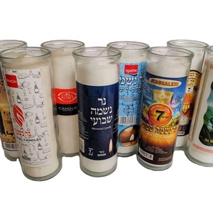 Bougie votive en verre vide pour pot Hoodoo écologique de 7 jours à utiliser avec de la cire de paraffine - Product Image 5