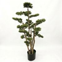 Arbre Bonsaï Artificiel en Plastique, Type Pin Aiguille, pour Décoration Maison, Mariage et Jardin - Vente en Gros