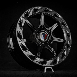 Jantes forgées en fibre de carbone GPW pour <span class=keywords><strong>Rolls</strong></span> <span class=keywords><strong>Royce</strong></span> Cullinan <span class=keywords><strong>SUV</strong></span>, jantes profondes concaves avec capuchons flottants, 5x112, 22, 24, 26 pouces - Product Image 1