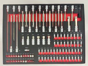 Ensemble d'outils à main professionnels en matériau Cr-V de 258 pièces, réparation automobile, jeu d'outils, clé hexagonale, tournevis, combinaisons multiples - Product Image 3
