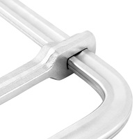Pince professionnelle en silicone, forgée, résistante, 1 pièce, DIN, tampon pivotant, Extra-résistant