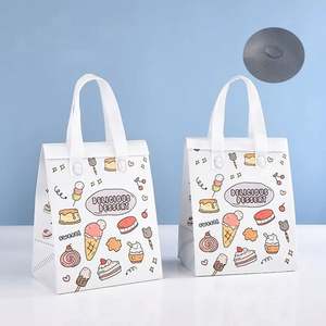 Sac isotherme de pique-nique portable et personnalisé en non-tissé pour restaurant, imperméable et pratique - Product Image 4