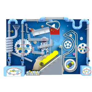 Jeu de mur de balles interactif, toboggan pour aire de jeux intérieure, équipement pour tout-petits et enfants à vendre - Product Image 2