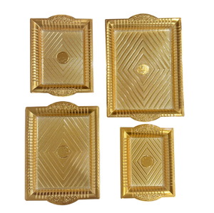 Plateau de service en plastique, vente chaude, cuisine <span class=keywords><strong>levantin</strong></span>, fatayer, baklava, falafel, salade, apéritif, plateau de service pour la restauration avec couvercle - Product Image 6