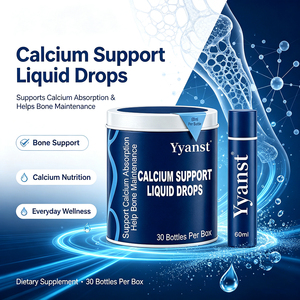 Liquide buccal à marque privée 60 ml, 30 flacons, extrait d'herbes naturelles, favorise l'absorption du calcium, complément quotidien pour la santé osseuse, OEM - Product Image 5