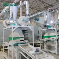 Machine de recyclage de câbles en cuivre, équipement de broyage et de séparation de fils usagés