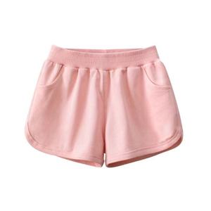 Pantalones Cortos Deportivos de Algodón para Mujer al por Mayor, Pantalones Cortos Casuales de Color Sólido para Niñas, Pantalones Cortos de Verano para Mujer - Product Image 2