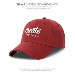 Custom Popular Wholesale Embroidery 6-Panel Baseball Caps Sporty Unisex Sports <b>Hats</b> Cotton Retro Vintage <b>Summer</b> Outdoors - Product Image 6