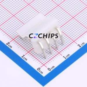 CH3.96-4P WZ Wire-to-Board Pin Header Bent Lead Through Hole,P=3.96mm Connector 1x4P 3.96mm Right Angle Insert CH - Product Image 2