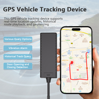 Motor Eléctrico para Pesca de Arrastre con GPS, Rastreador GPS de 4 Cables para Vehículos con Corte de Energía del Motor, Alarma de Manipulación y Vibración para Seguridad del Automóvil